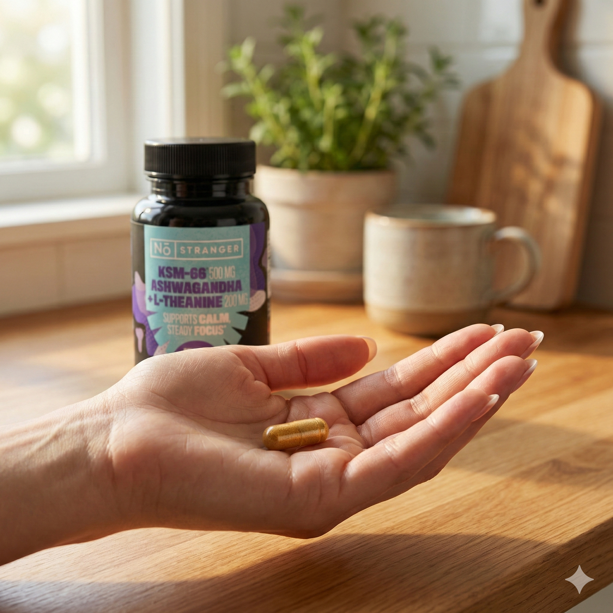 KSM-66 Ashwagandha + L-Theanine